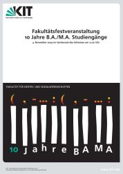 KIT - Fak. F. Geistes- U. Sozialwissenschaften - Tag Der Fakultät